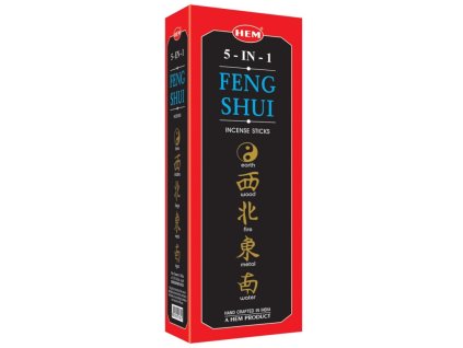 Vonné tyčinky - Feng Shui 5v1
